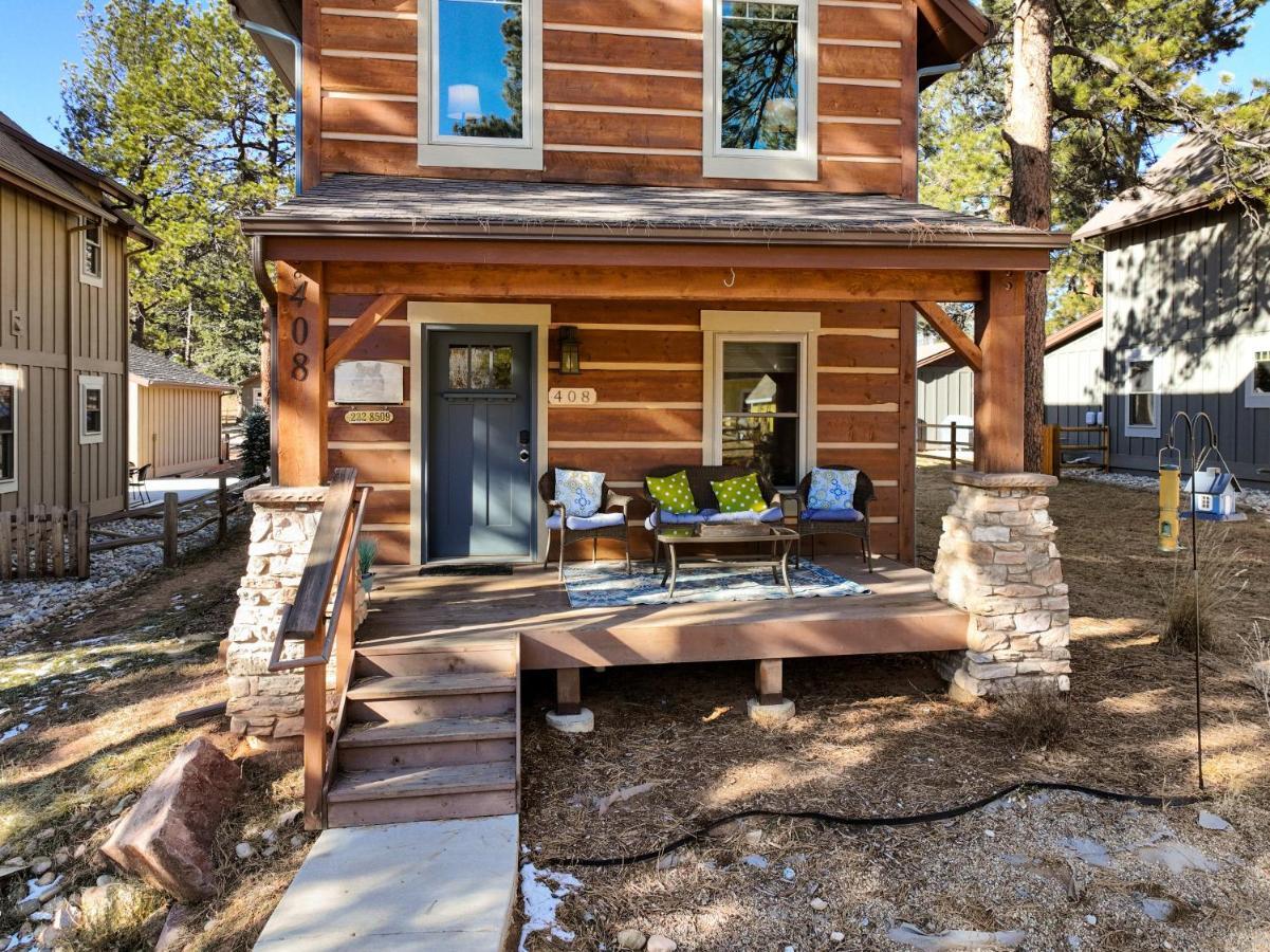 Black Bear Cabin With Hot Tub Woodland Park Buitenkant foto